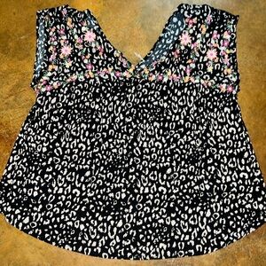 Embroidered Top
